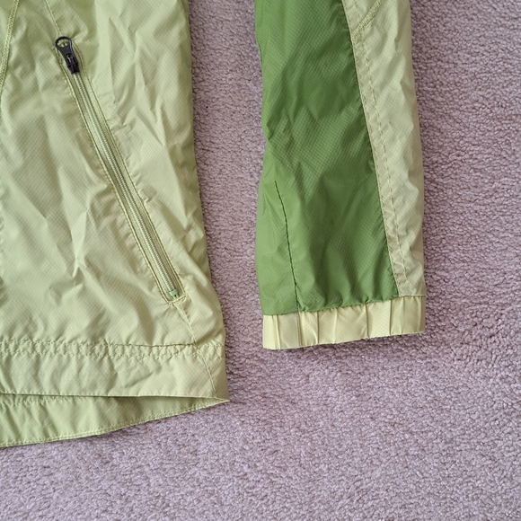 Columbia Packable Jacket Women's Small Green Soft Shell Lightweight Windbreaker - Picture 13 of 16